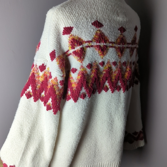 Isabel Maternity NWT Fairisle Maternity Sweater - Picture 5 of 9